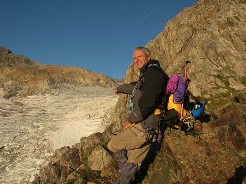 10 Gaby face au Glacier d'Ossoue