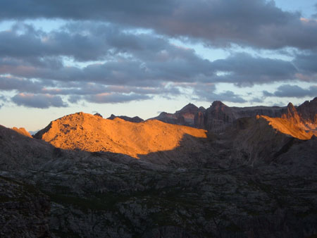 14-Crépuscule sur le Piz Boé